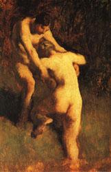 Jean Francois Millet Two Bathers